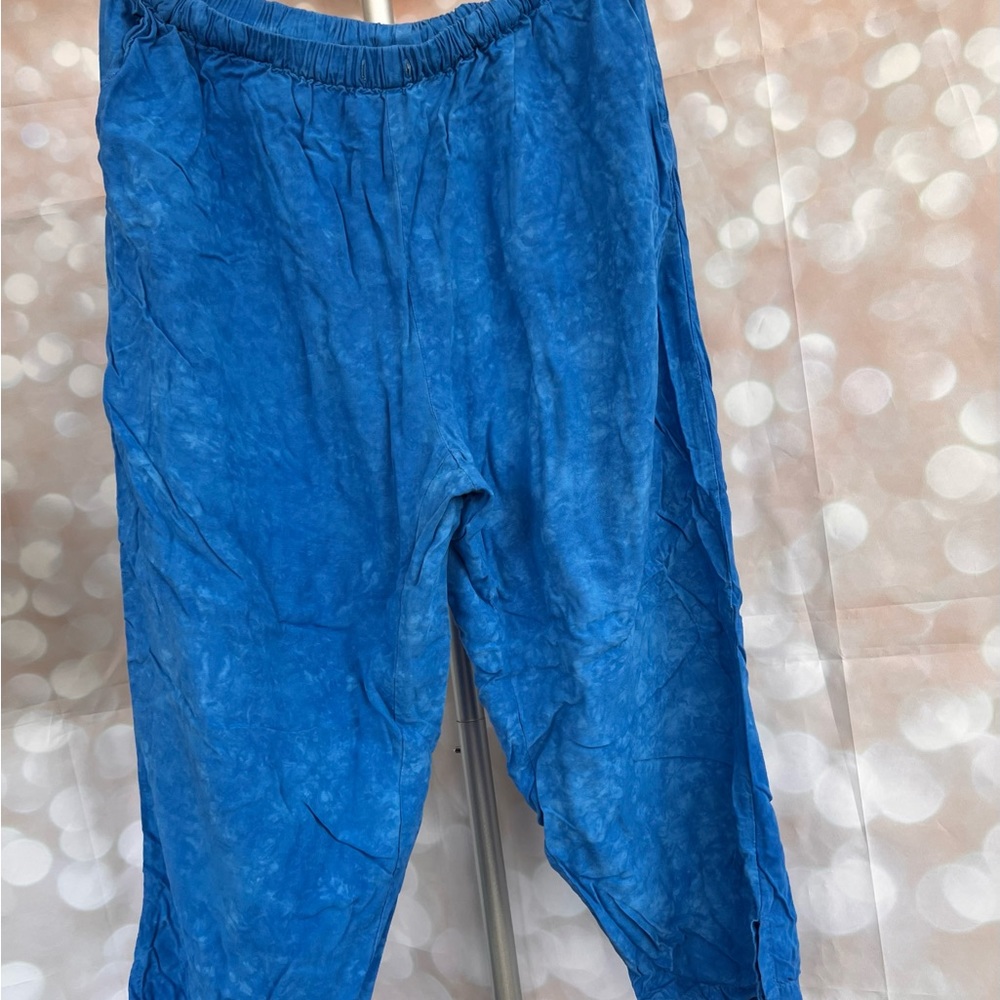 Blue Wash Boho Pants Size S